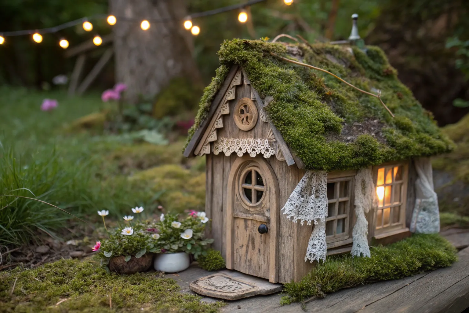 Miniature Roofs, Walls & Windows: Detailing Your Fairy Home
